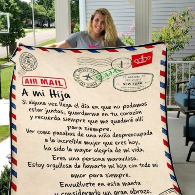 A Letter To My Daughter Blanket BS238