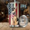 Shepherd Dog American Flag 20oz 30oz Travel Tumbler TB1025