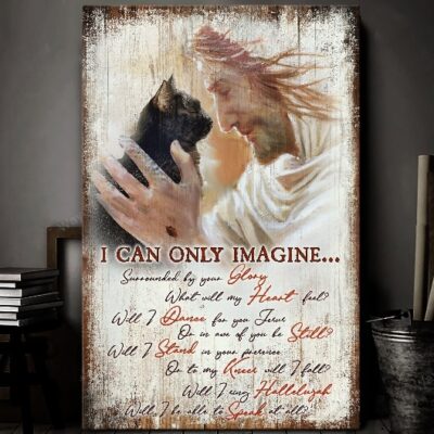 I Can Imagine Jesus Canvas Wall Art CA234