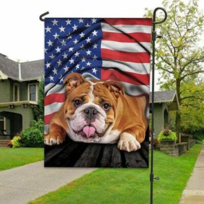 Bulldog House Flag Garden Flag FG348