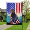 Chocolate Labrador Retriever House Flag Garden Flag FG342