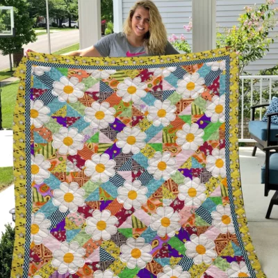 Daisy Flower Quilt BS2001