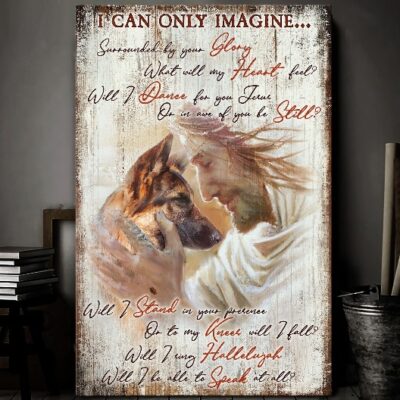 I Can Imagine Jesus Canvas Wall Art CA249