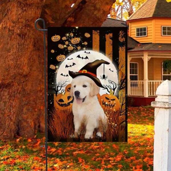 Golden Retriever Happy Halloween