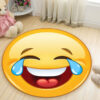 Funny Icon Carpet Rug - Round Rugs RG719