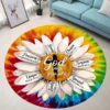 God Say You Are Round Carpet Rug - Round Rugs RG700