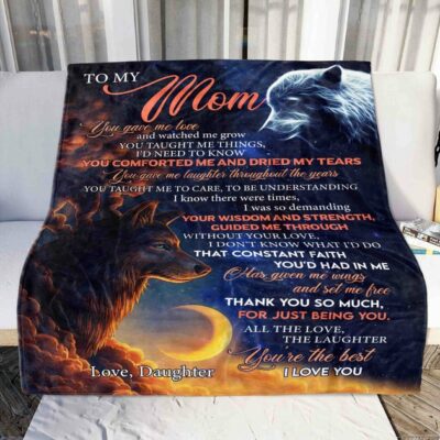 A Letter To My Mom Blanket BS1154