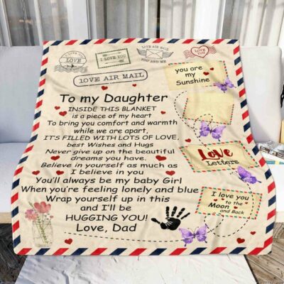 A Letter To My Daughter Blanket BS1165
