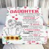 A Letter To My Daughter Blanket BS1174