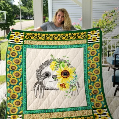 Cute Sloth Quilt BS2009