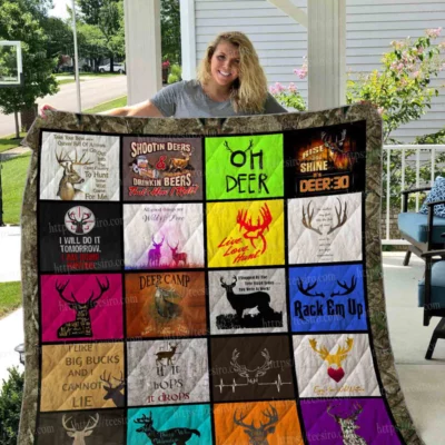 Love Deer Quilt BS2007