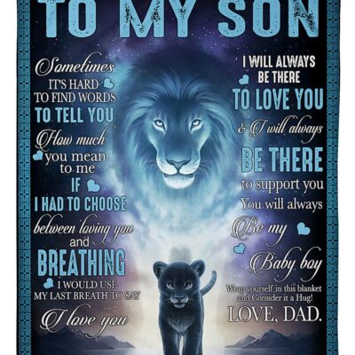 A Letter To My Son Blanket BS283
