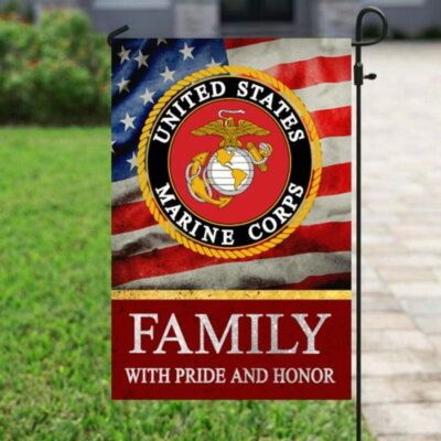 US Marine Corps Veteran House Flag Garden Flag FG139