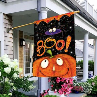 Boo Halloween House Flag Garden Flag FG324