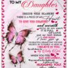 A Letter To My Daughter Blanket BS278