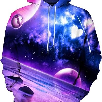Unisex Adults 3D Printed Fashion Galaxy